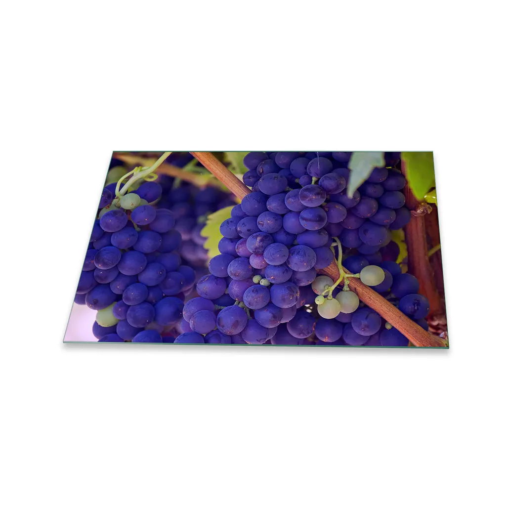 Copertura Vetroceramica 80x52 Uva Viola | Paraschizzi Cucina
