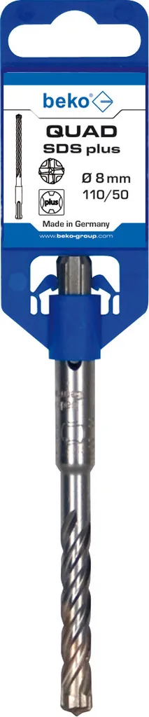 Foret SDS Plus 18 x 450 mm QUAD : Évitez les Blocages dans le Béton Armé
