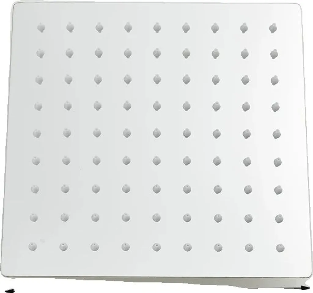 Tête de douche pluie Chrome 16 pouces ultra-fine pour douche italienne
