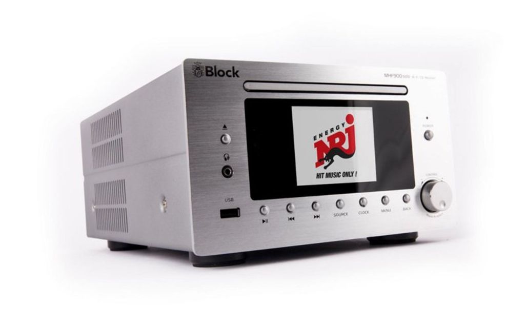 Block Hifi-System Mhf-900 Solo Silver