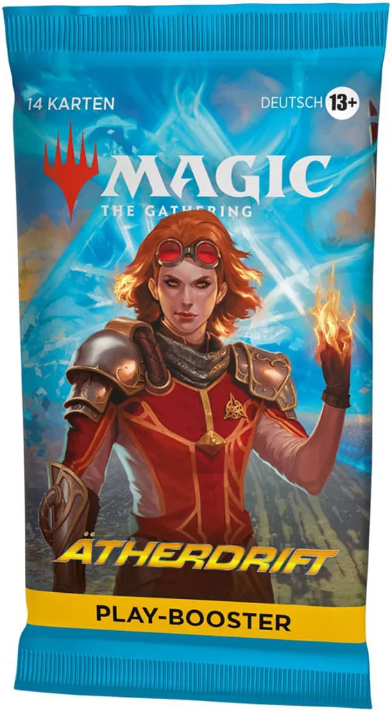 Jeu de Cartes Magic Étherdrift Boîte 30 Play Boosters pour Deckbuilding