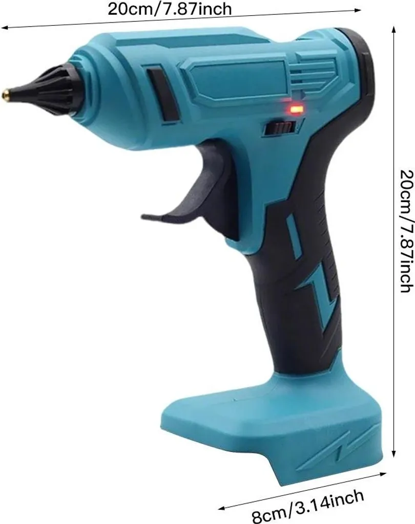 Offerta Pistola Colla a Caldo 18V - 100W Senza Fili + 10 Stick OMAGGIO