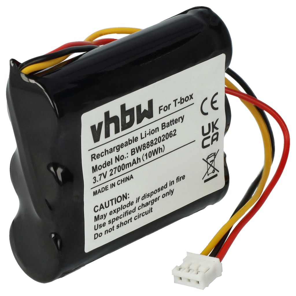 vhbw Akku kompatibel mit tonies Toniebox Hörspielbox (2700 Produktbild 9