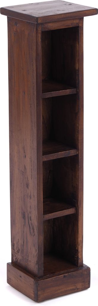 DREVENÁ POLICA NA CD TOWER | 75 cm, drevená polica, stojan Obrázok produktu 