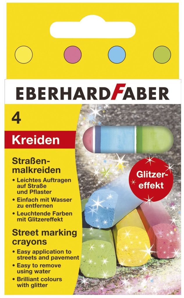 Eberhard Faber Street Marking Glitter, Wielobarwny, 3 Zdjęcie produktu 