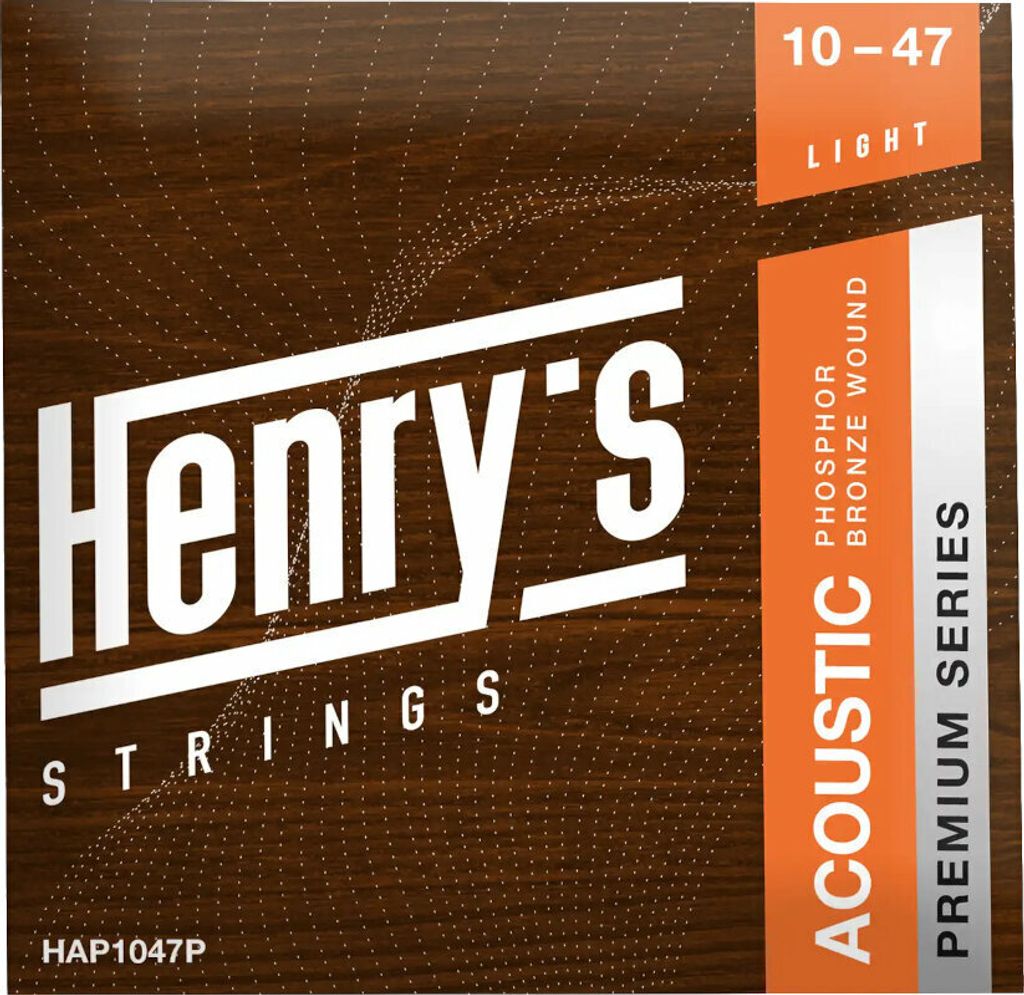 Henry's Phosphor Premium 10-47 Saiten für Akustikgitarre