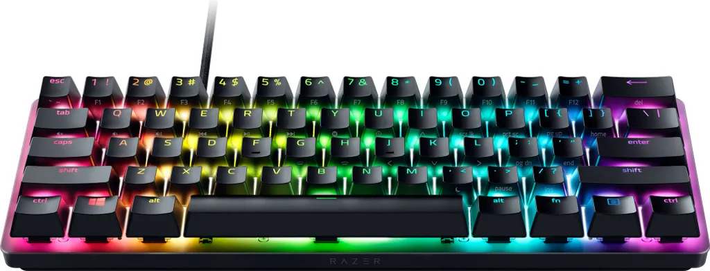 Razer Huntsman Mini Analog : Switchs Optiques et Format 60% Noir - 12
