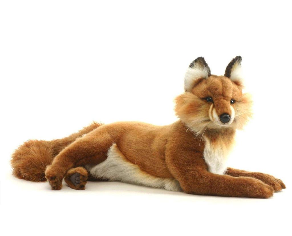 Hansa Toy 4765 Fuchs liegend 45 cm Kuscheltier Plüschtier
