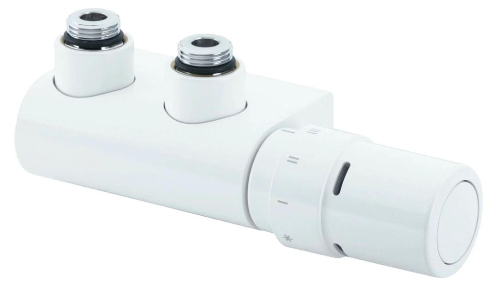 Raccordo Danfoss VHX Duo Set R 1/2, angolare, bianco Immagine del prodotto 