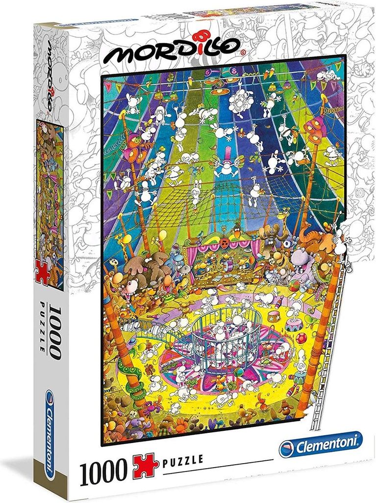 Clementoni Puzzle Mordillo The Show, 1000ks. Obrázok produktu 