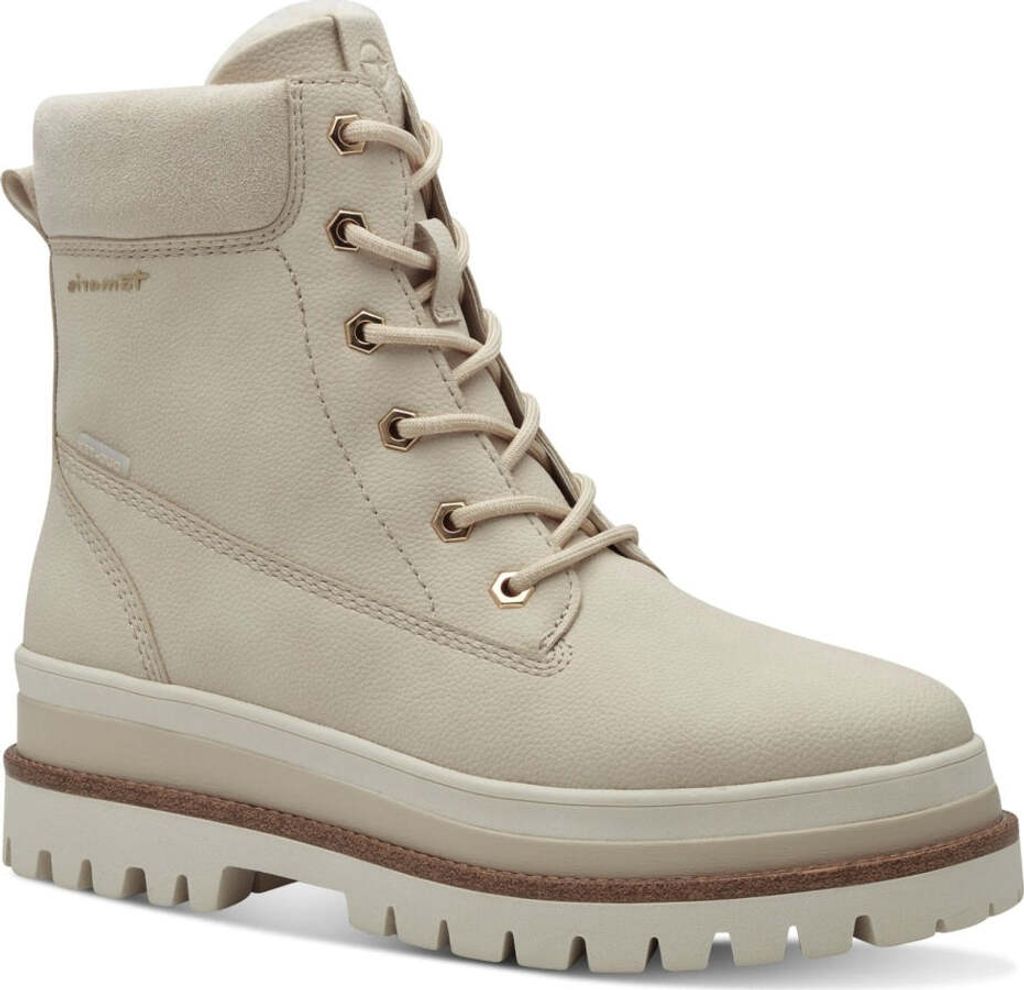 Tamaris Damen Stiefeletten 1-26231-43 418 Farbe: Beige Produktbild 