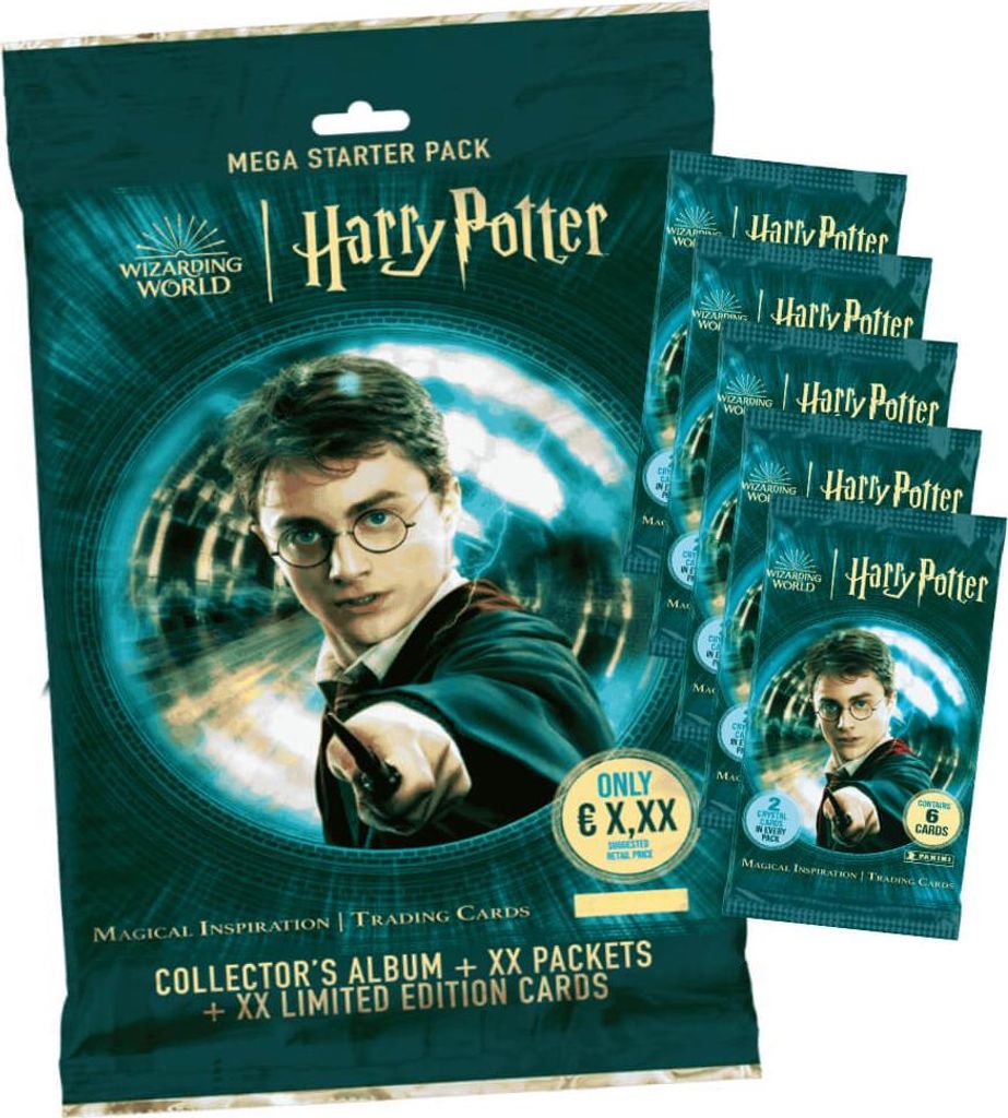Harry Potter Karten - Magical Inspiration Trading Cards Sammelkarten - 1 Starter + 5 Booster