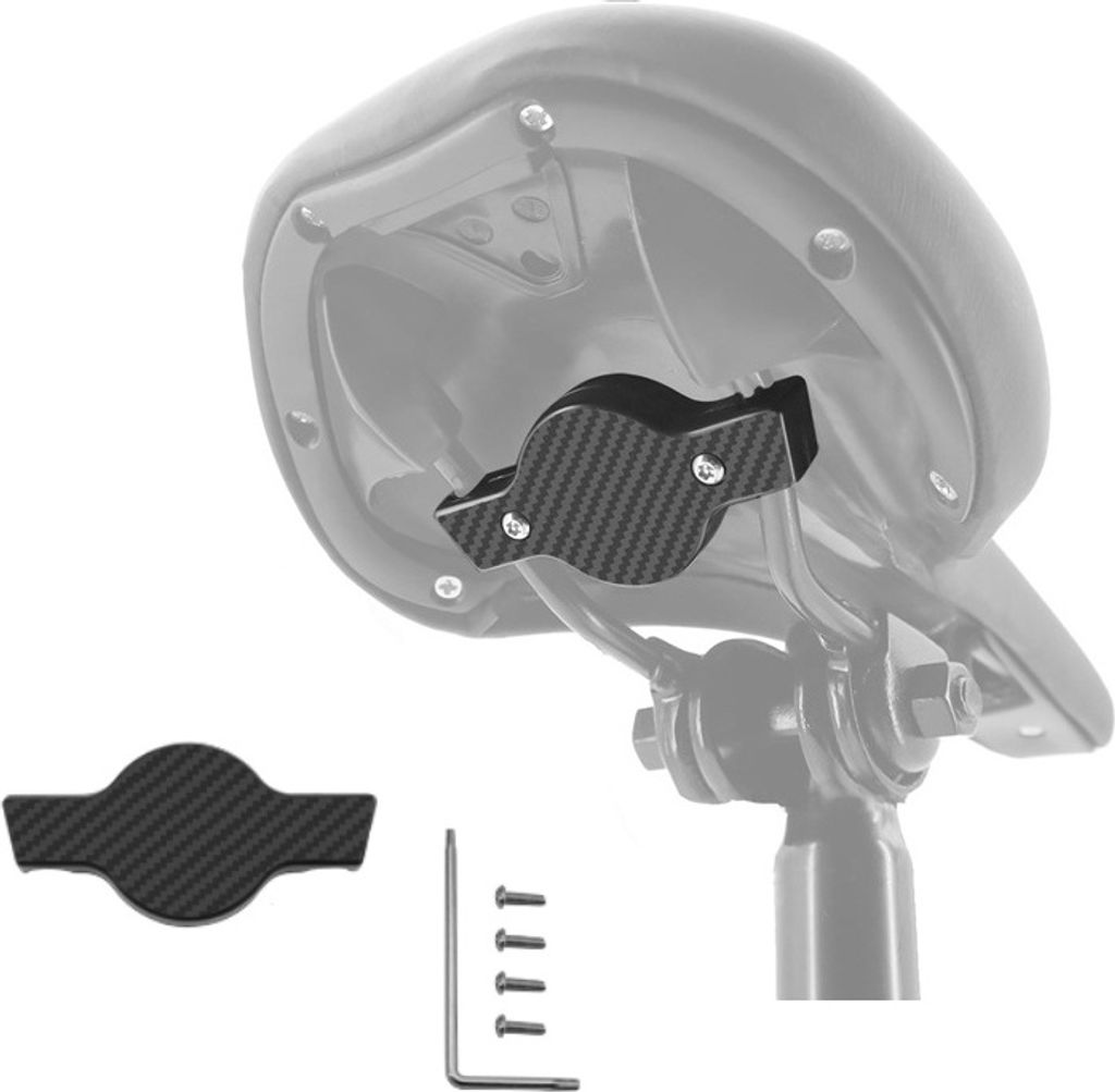 INF Diebstahlsicherer AirTag-Halter für Fahrrad Schwarz Produktbild 