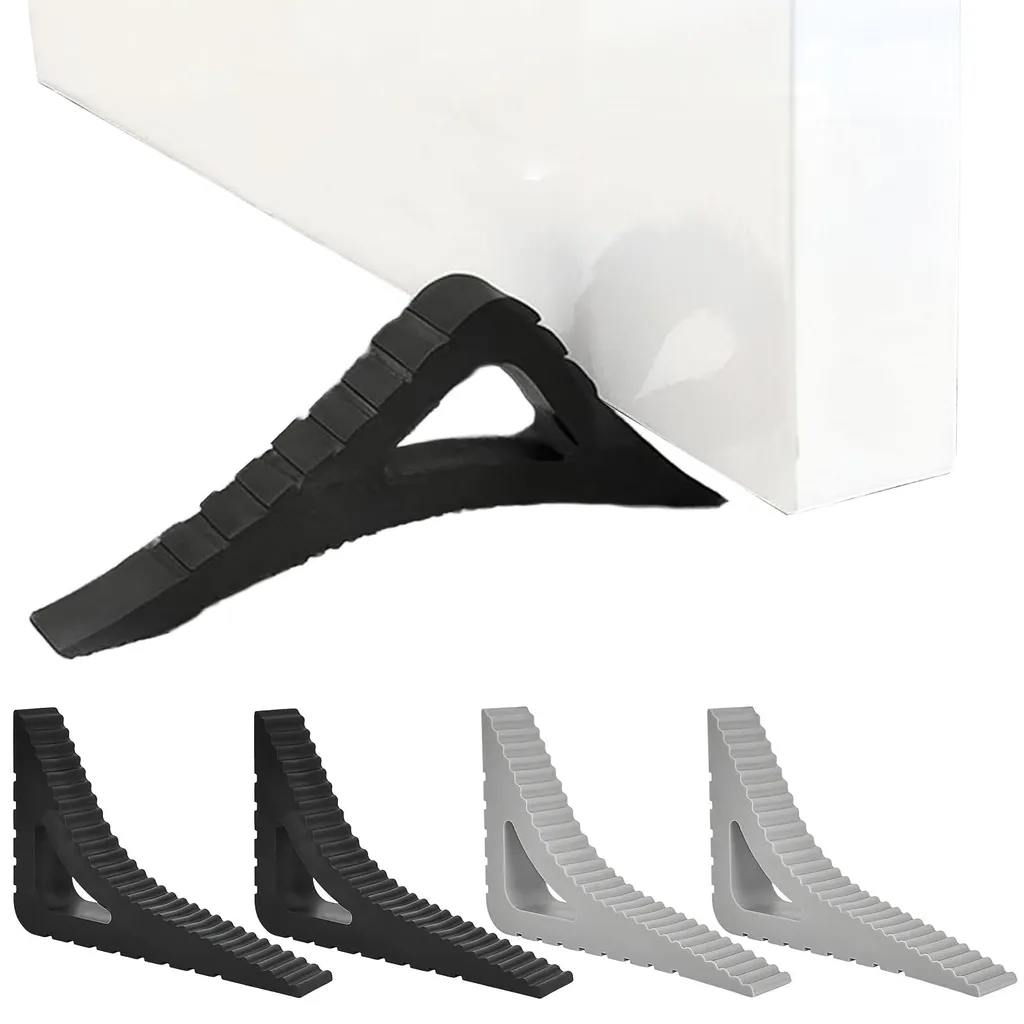 Cale Fenêtre et Porte pour Balcon - Lot de 4 Butoirs Spécial Courants d'Air