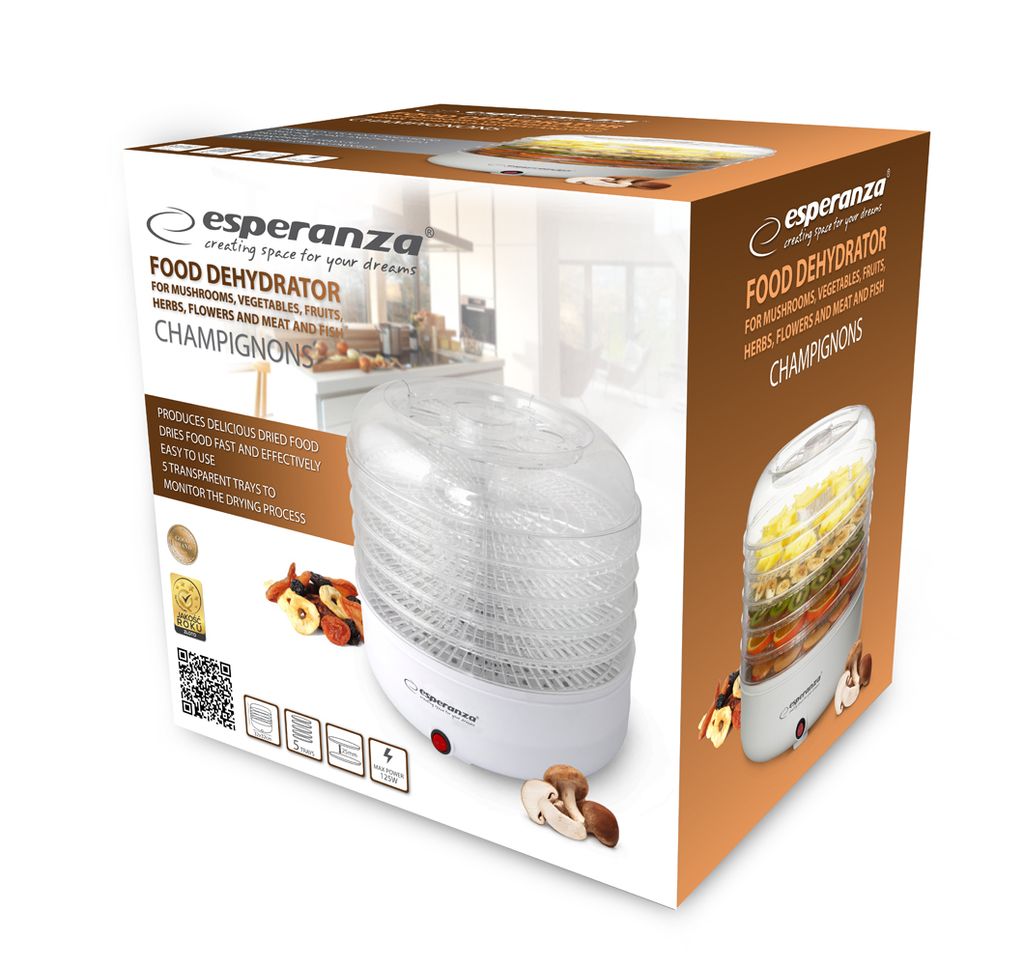 Esperanza - Dörrgerät - 125 W Produktbild 5