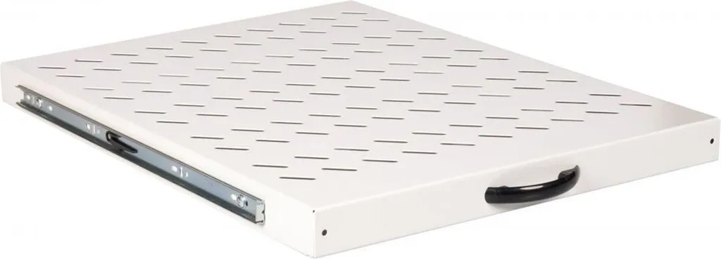 Plateau de Rack 19 Pouces pour Serveur Profondeur 80cm Coloris Gris 1U