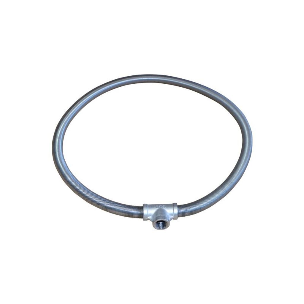 Läuterspirale Edelstahl mit T-Stück - 1m Produktbild 