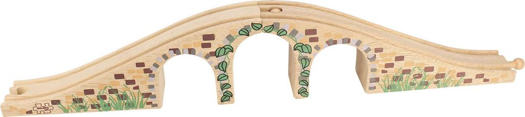 Bigjigs Rail Holzschienenbrücke Produktbild 