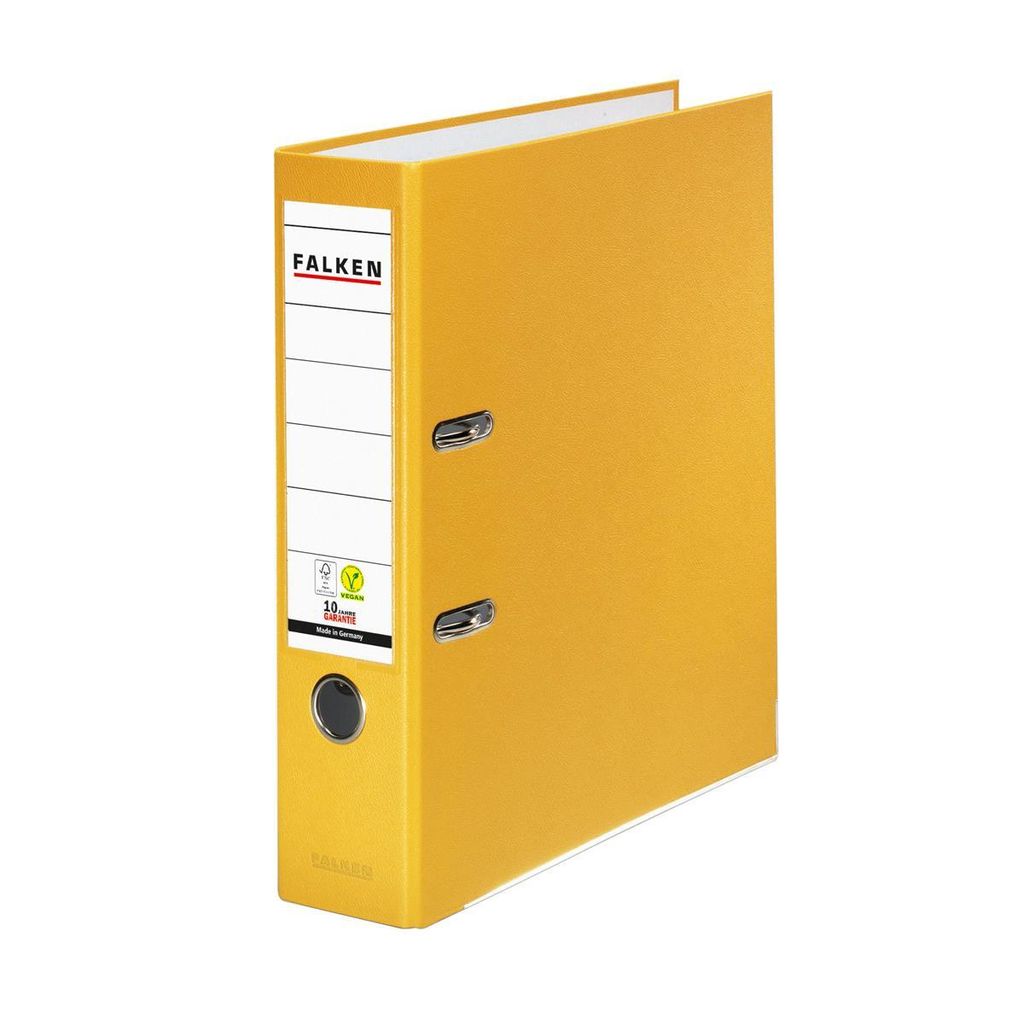 Falken 9984048 Chemise PP-Color S80 - A4, 8 cm, jaune Image du produit 