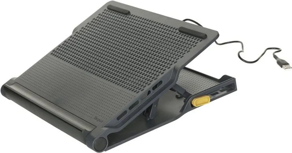 Targus Chill Mat+ AWE81EU Support ventilé PC portable avec Hub USB 4 ports