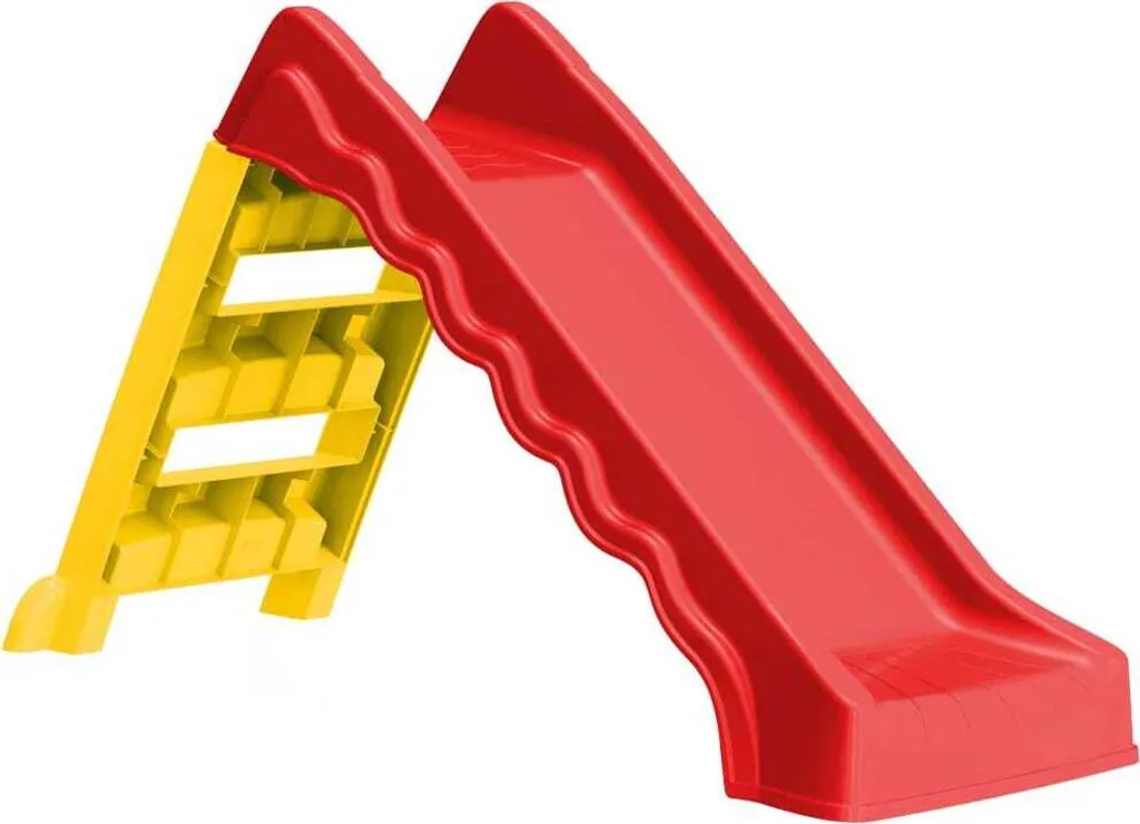 Offerta Scivolo Pieghevole per Bambini - Rosso e Giallo Interno Esterno