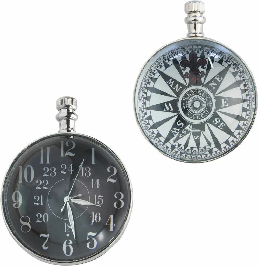 Orologio da Tasca Eye of Time Authentic Models Nichel SC051 | Vintage