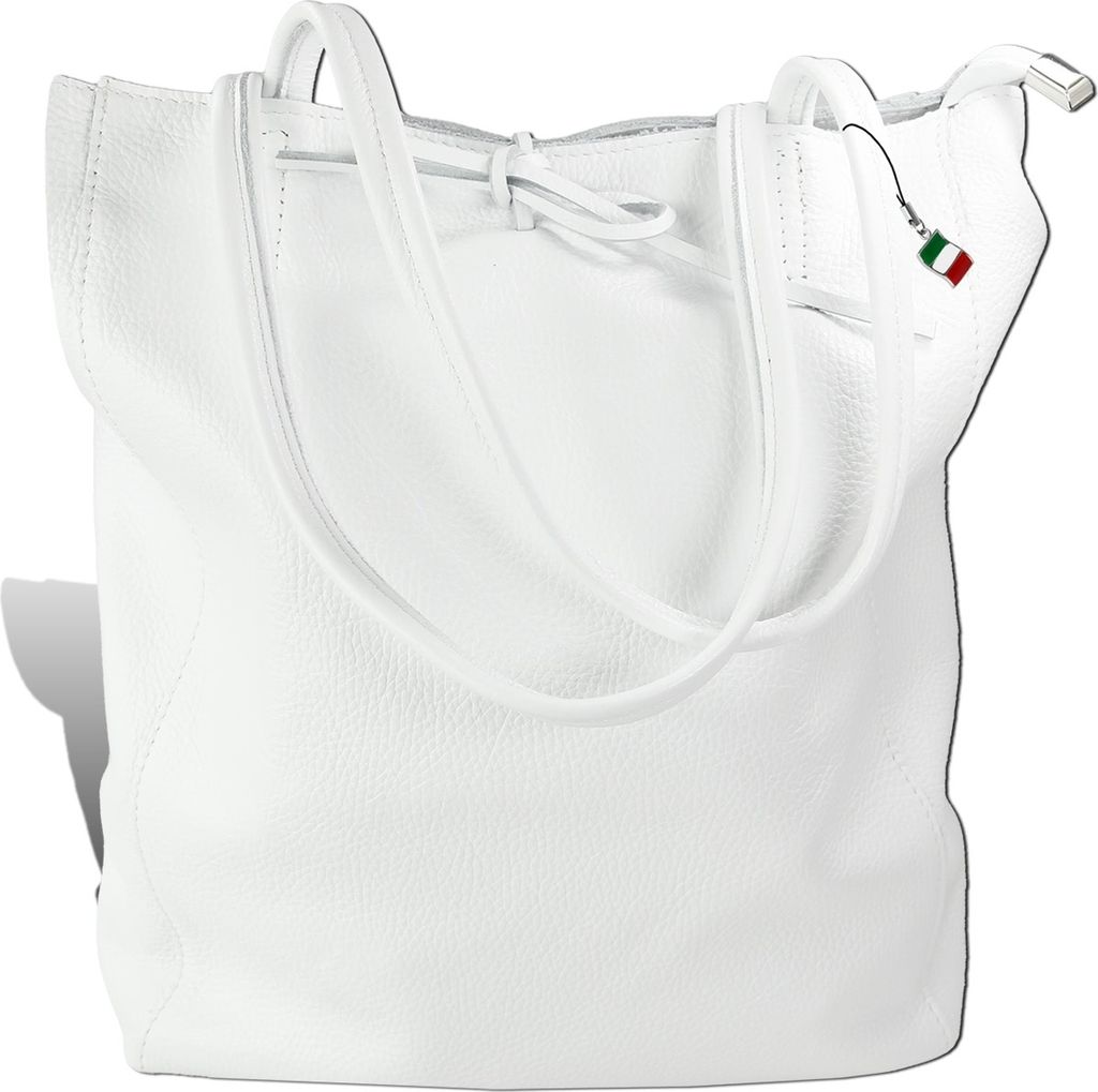Shopper weiß Florence Tasche Leder D2OTM107W