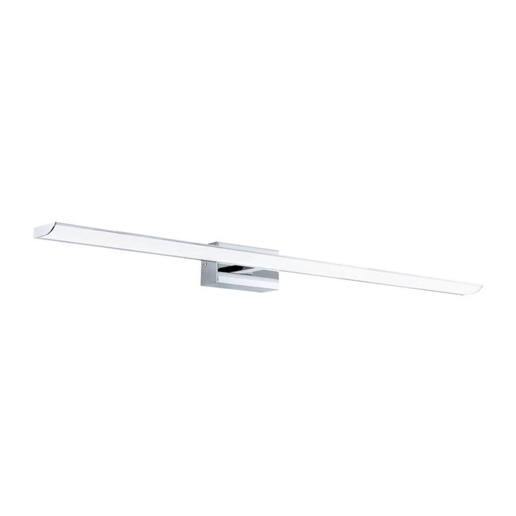 EGLO connect LED Wandlampe Tabiano-C, 1 flammige LED Spiegelleuchte aus Stahl und Kunststoff in Chrom, Weiß, Badezimmer Lampe mit Farbtemperaturwe...