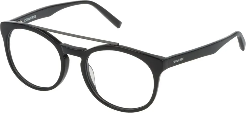 Montatura Converse A12852 Nero | Occhiali Ottici Rettangolari Leggeri