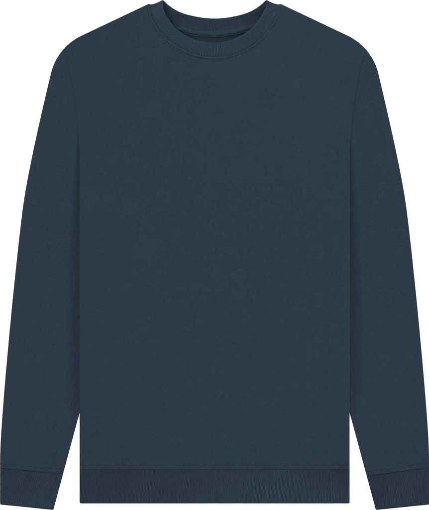Apoh - "St Anton" Sweatshirt für Herren/Damen Uni, Rückseitiger Aufdruck PN2169 (XXL) (Dunkles Marineblau)