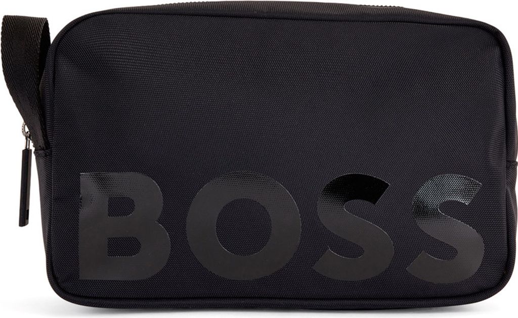 BOSS CATCH 3.0 WASHBAG - Toilettas - black/zwart