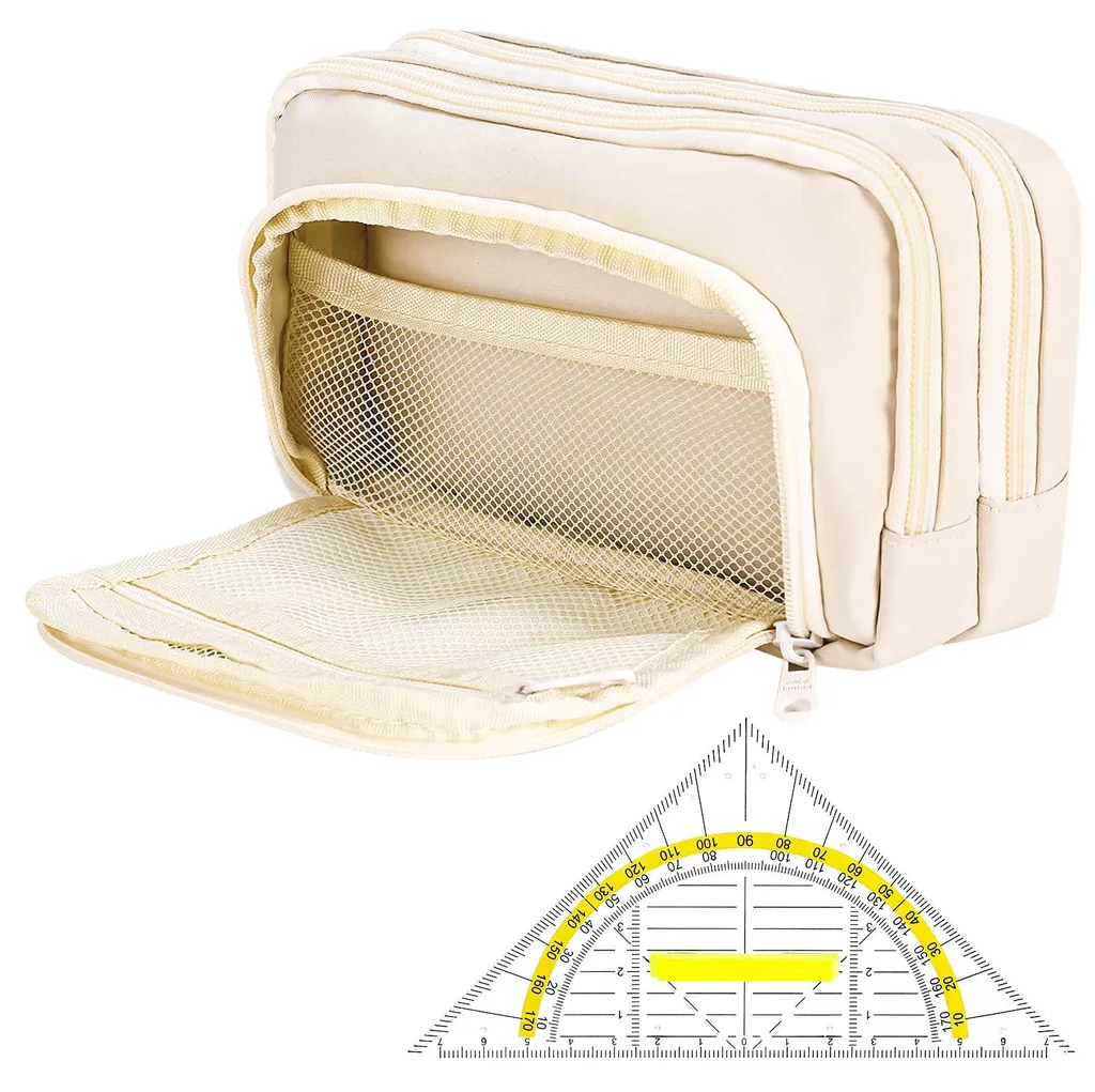 Trousse multifonctionnelle élégante pour fournitures scolaires et bureau