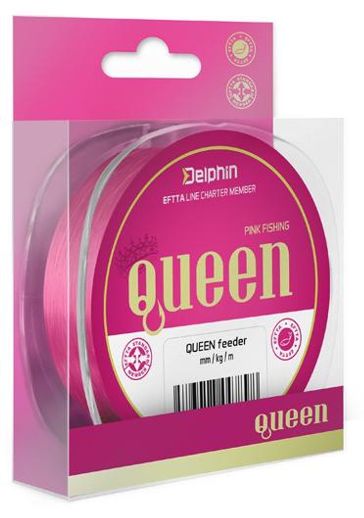 Delphin QUEEN Feeder / rosa 0,18mm 2,7kg 300m Produktbild 