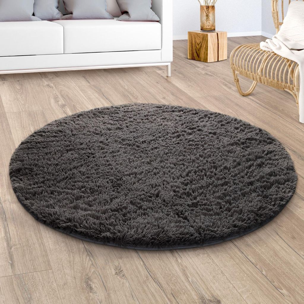 Paco Home Hochflor Teppich Wohnzimmer Fellteppich Kunstfell Produktbild 