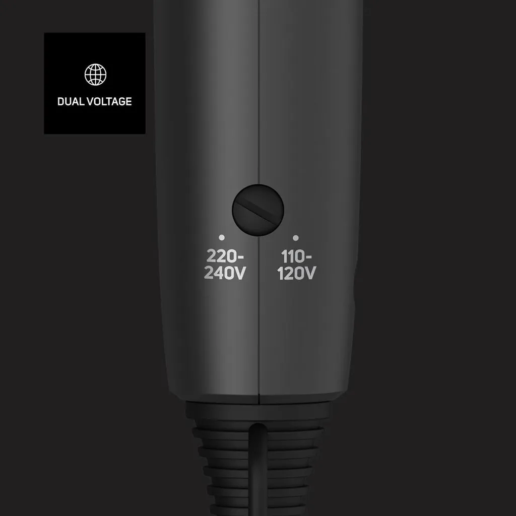 Sèche-cheveux TAURUS Studio Glow 1500 Noir - Puissant et Compact - 6