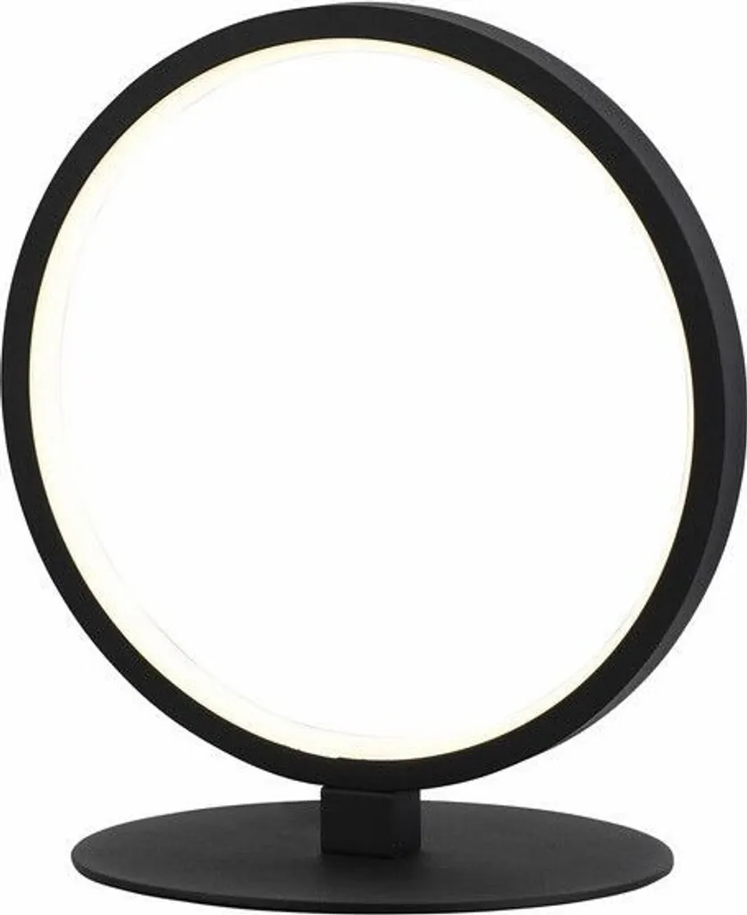 Lampe de Bureau LED Moderne Noir Ragi - 640lm Blanc Neutre 21x20x15 cm