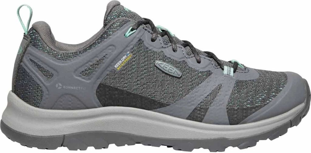 Damen-Trekkingstiefel Keen Terradora II Wp niedrig wasserdicht grau 40