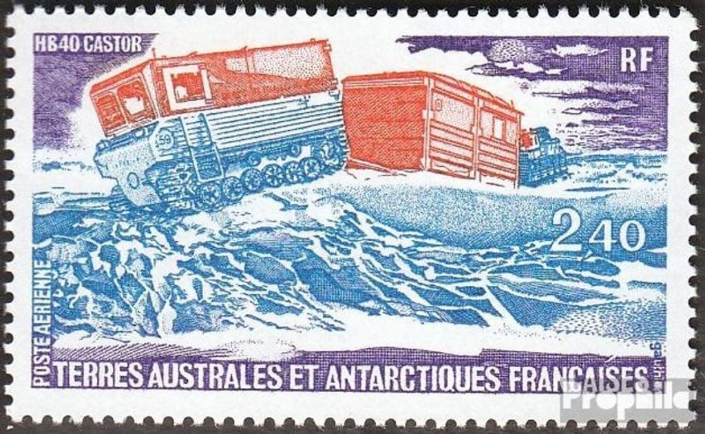 Briefmarken Französ. Gebiete Antarktis 1980 Mi 154 (kompl.Ausg.) postfrisch Antarktisforschung