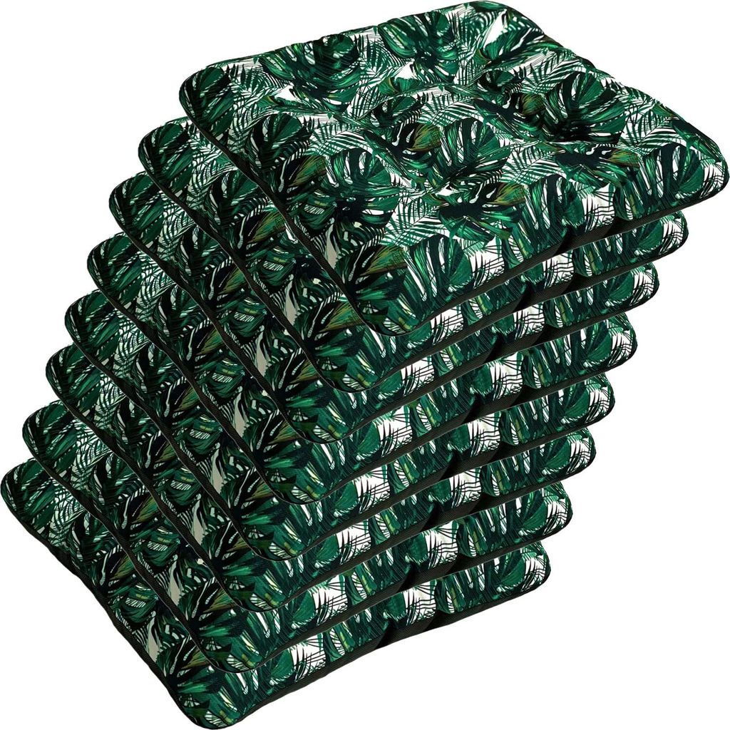 SuperKissen24. Stuhlkissen Sitzkissen für stühle - 8er Set Produktbild 