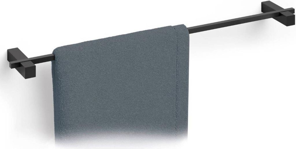Zack Handtuchstange Carvo Schwarz 65 cm