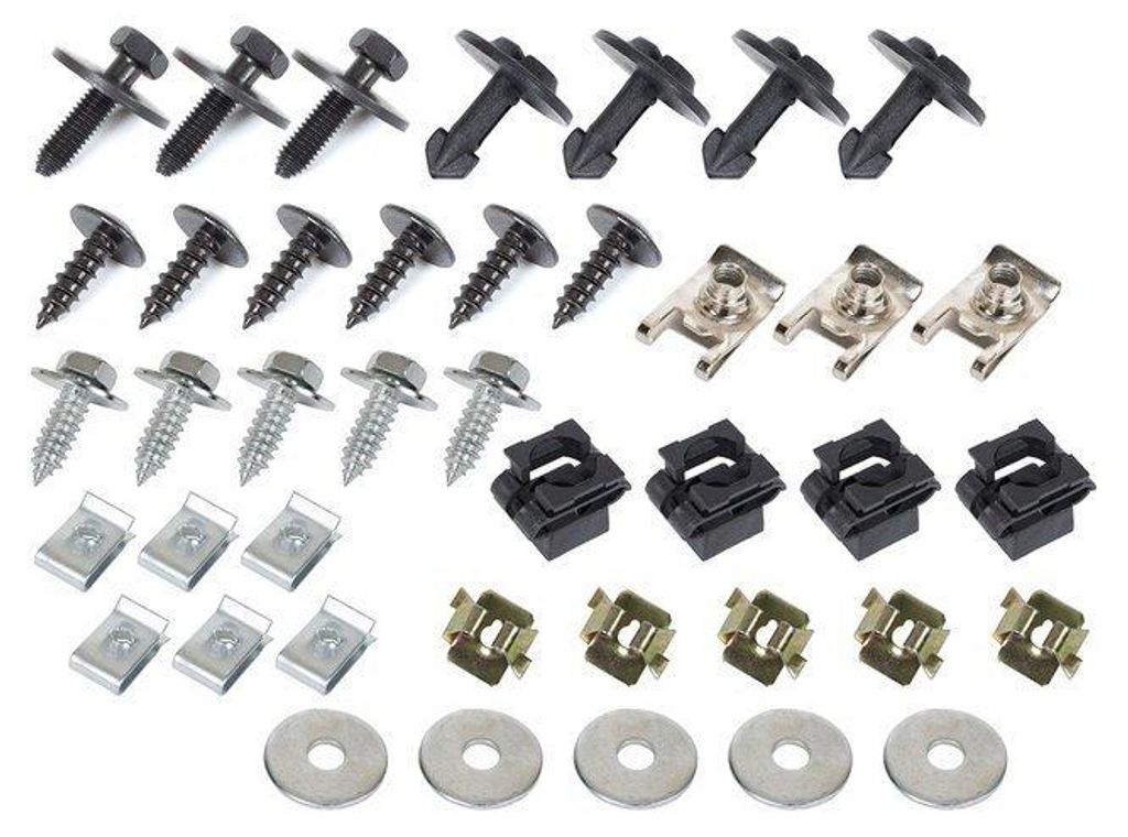 Unterfahrschutz Motor Befestigung Clips für Audi A6 4B C5 / Produktbild 