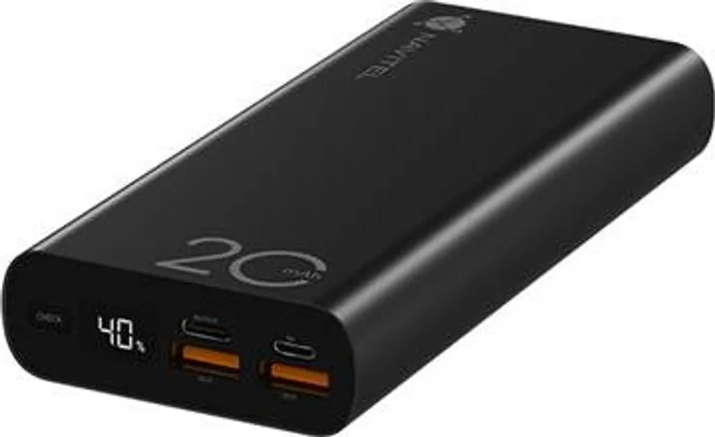 Navitel PWR20 AL Argent - Powerbank 20000 mAh avec Boîtier Aluminium Robuste