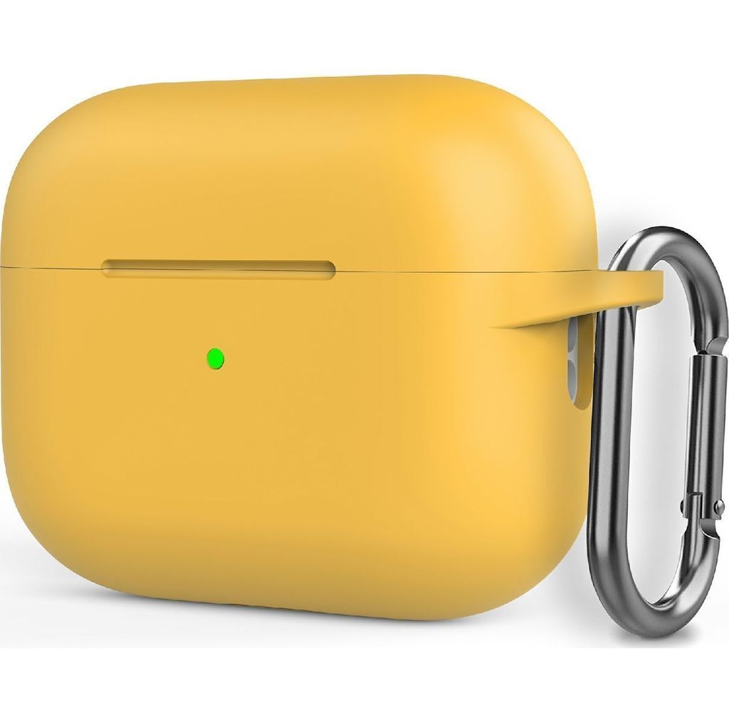 Mobigear Classic Apple AirPods Pro 2 Hülle Flexibles Silikon - Gelb