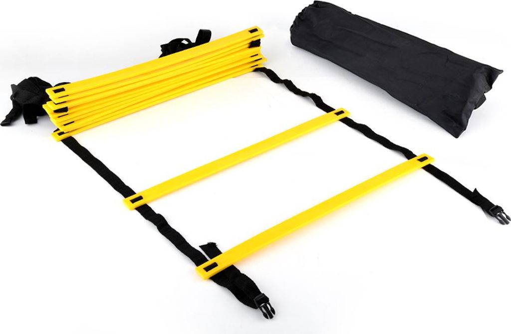 Agility Speed Training Ladder Kit, steigert die Effizienz, Leiter aus hochwertigem PP-Material, lange Nutzungsdauer, Fußball für Spor...