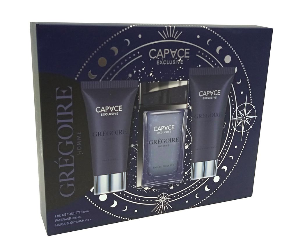 Coffret Capace Exclusive Homme Grégoire pour Homme 3 pièces Image du produit 