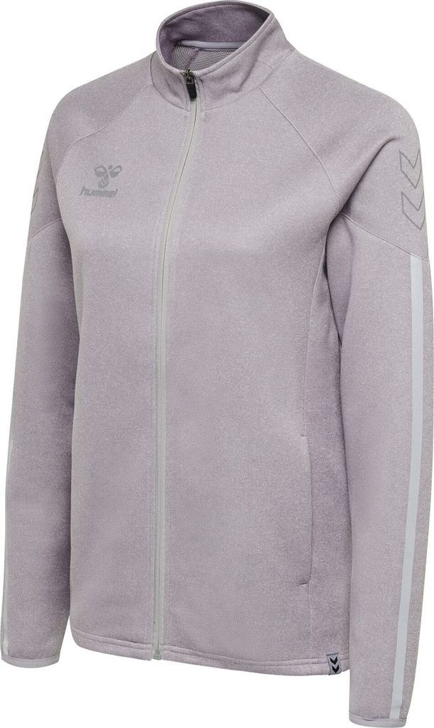 Hummel Women's hmlCIMA Zip Jacket - 205495, Farbe:Grau, Textil:XL