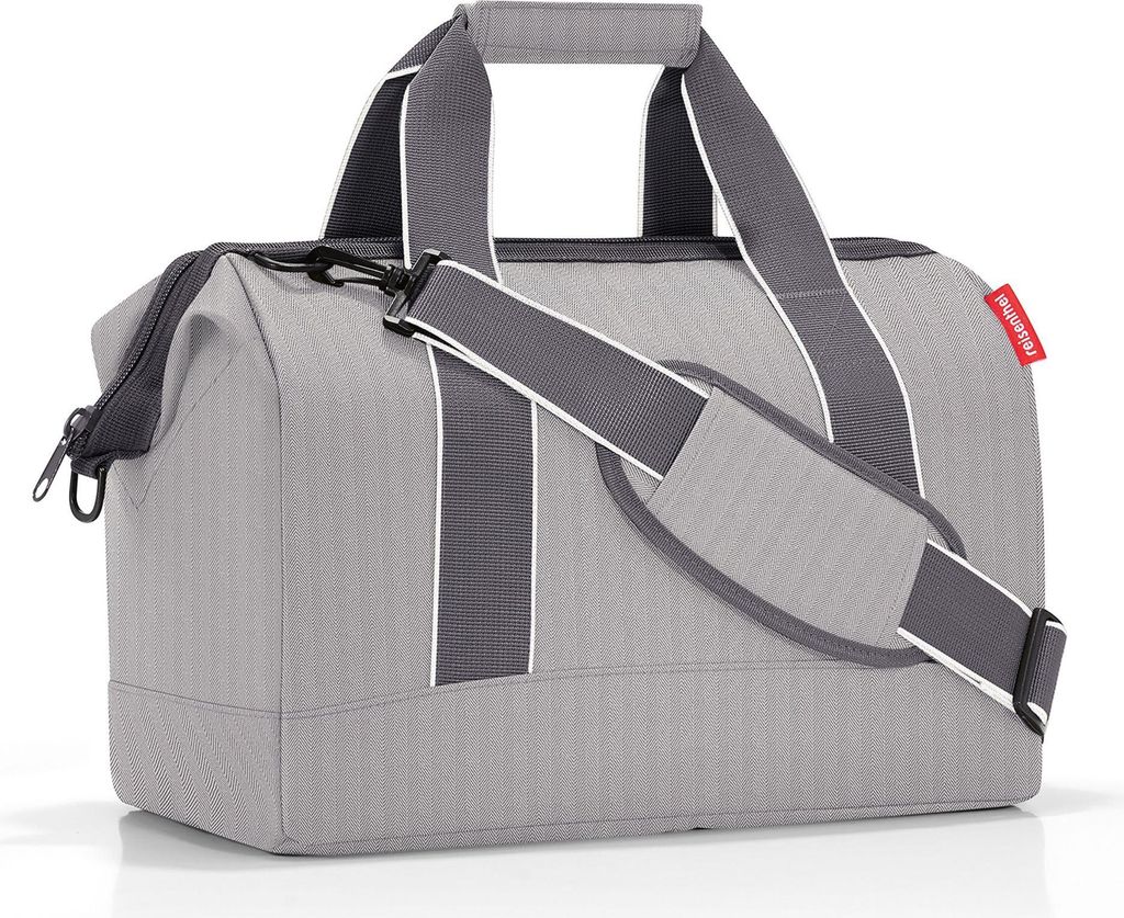 reisenthel allrounder M Tasche Reisetasche herringbone grey Produktbild 