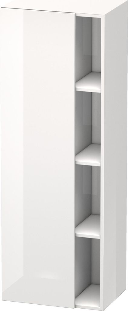 Duravit Hochschrank DURASTYLE 360 x 500 x 1400 mm Anschlag links nussbaum natur/weiß matt