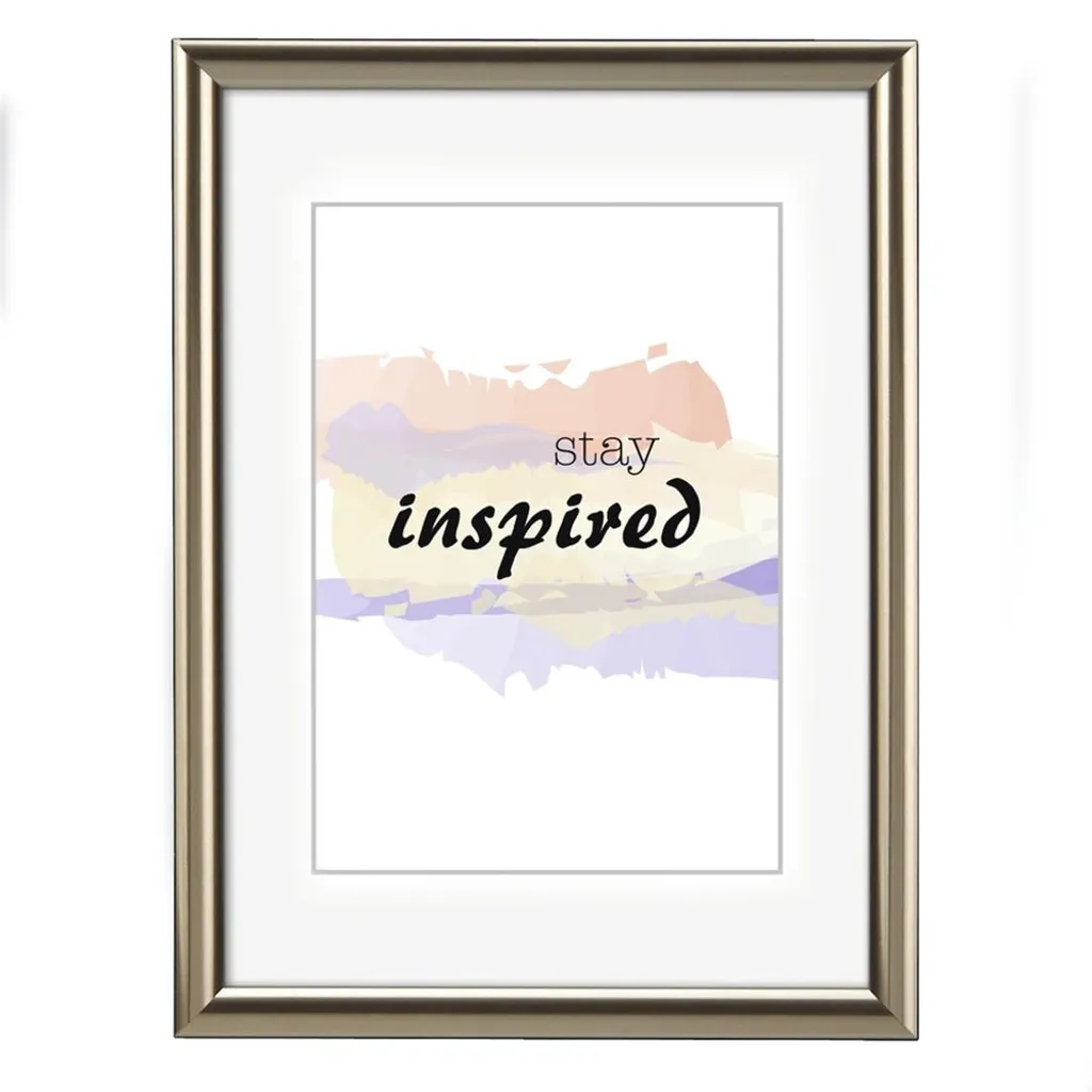 Hama Madrid Cadre Photo en Plastique Coloris Acier Format 40x60 cm