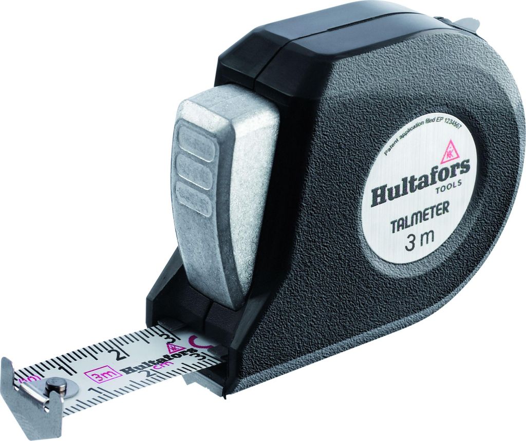 Taschenbandmaß Talmeter 3mx16mm weiß Hultafors Produktbild 